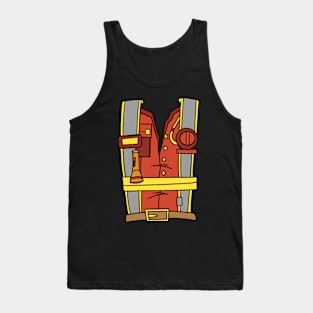 Brave Blaze: Firefighter Uniform Tank Top